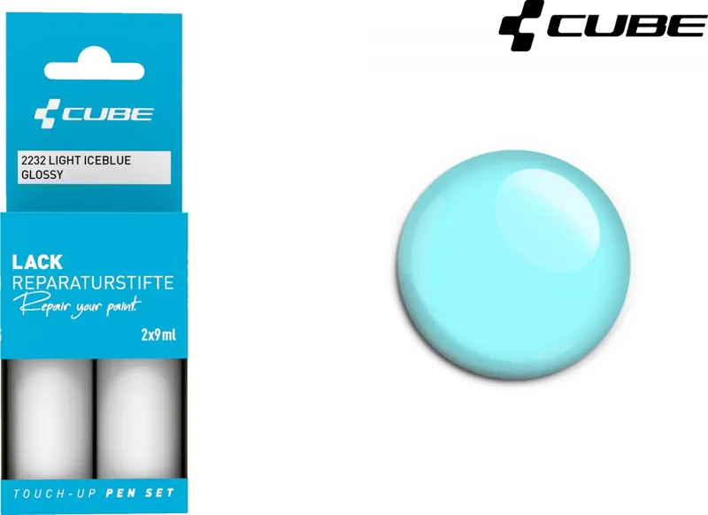 Cube Touch Up Paint Pen Set Light Iceblue Glossy 2232 30ml